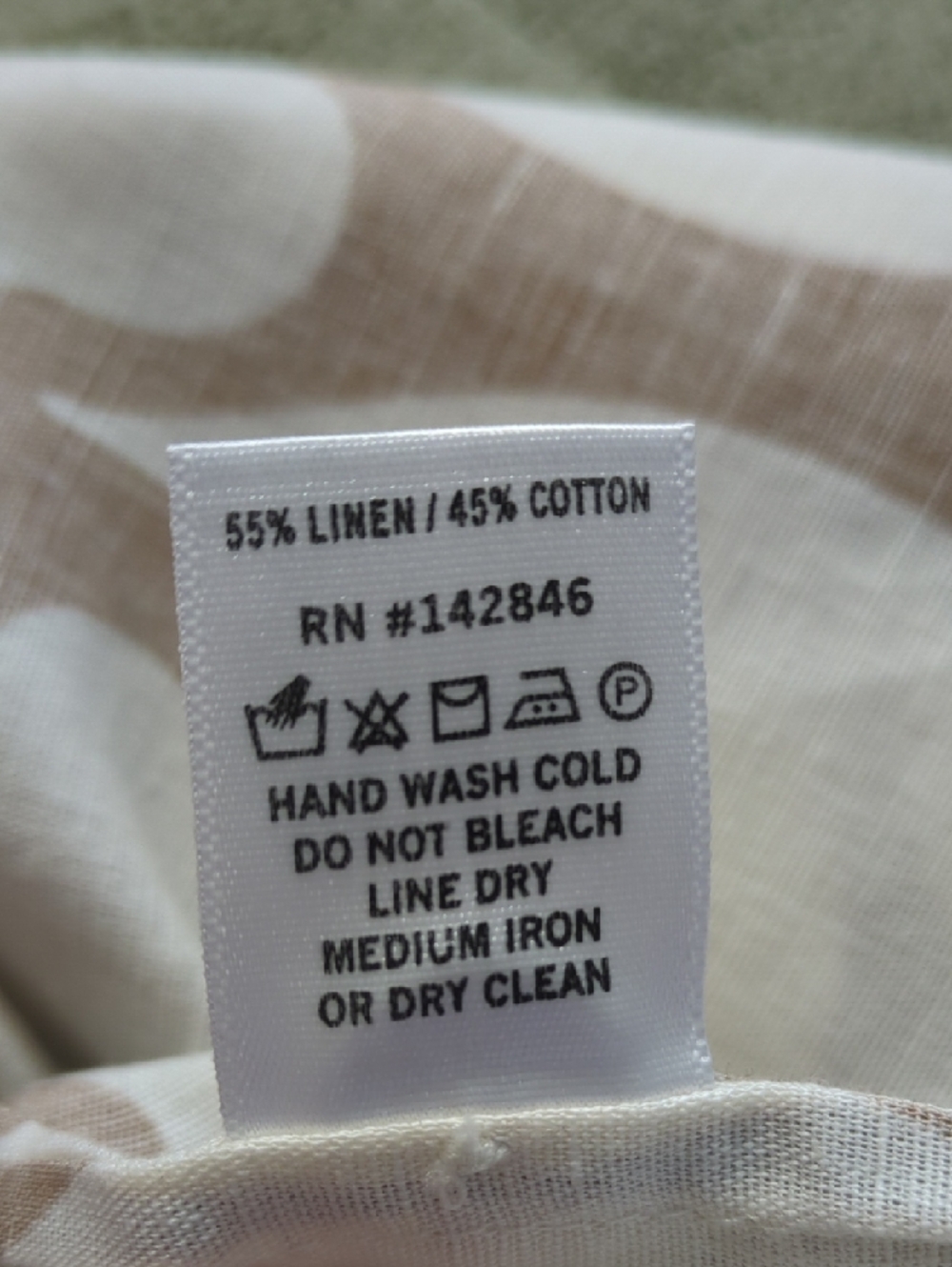 RHODET Two-Piece Brown/Cream Floral Print Set - Cropped Tie Top & Wide Leg Pant - Picture 10 of 13